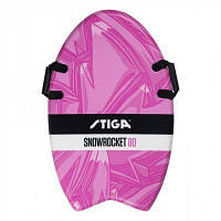 Санки Stiga Snowrocket Сніголіт Graffiti 80 Pink (6335939) g