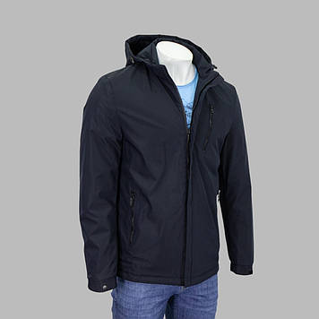 Куртка чоловіча M.A.D.I.S.S (міжсезонна) M6033-1 Т.СИНЯ 100% поліестер M(Р)