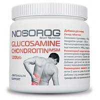 Для суставов и связок Nosorog Nutrition Glucosamine Chondroitin MSM 120 таб