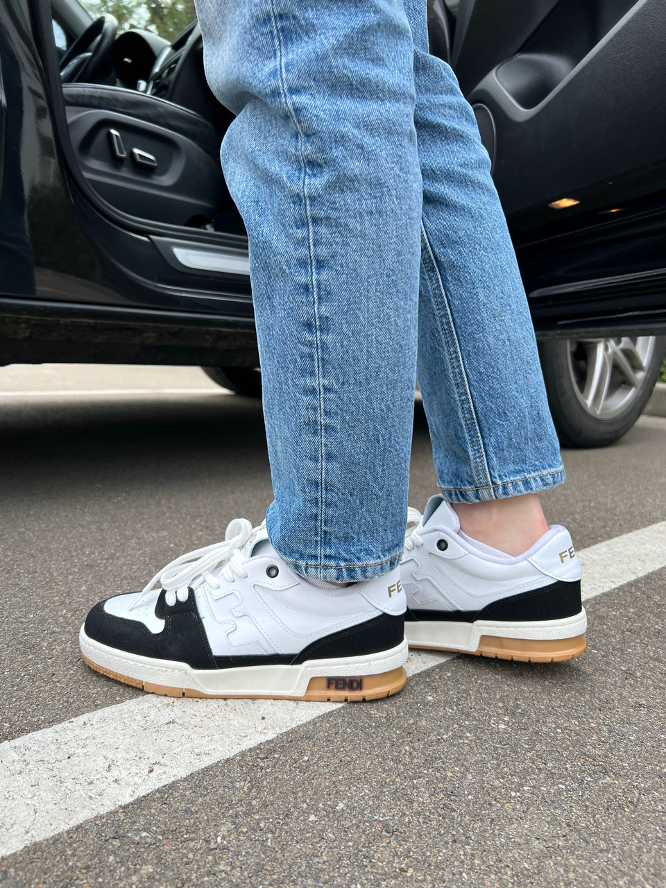 Fendi Sneakers Black/White