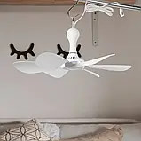 Вентилятор стельовий USB Boshje з пультом і таймером, діаметр 42 см — Кабель 3.2 метра, фото 10