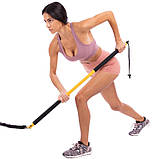 Палиця-тренажер Resistance Bar з амортизатором та дверним кріпленням TRX SP-Sport FI-3728-07, фото 9