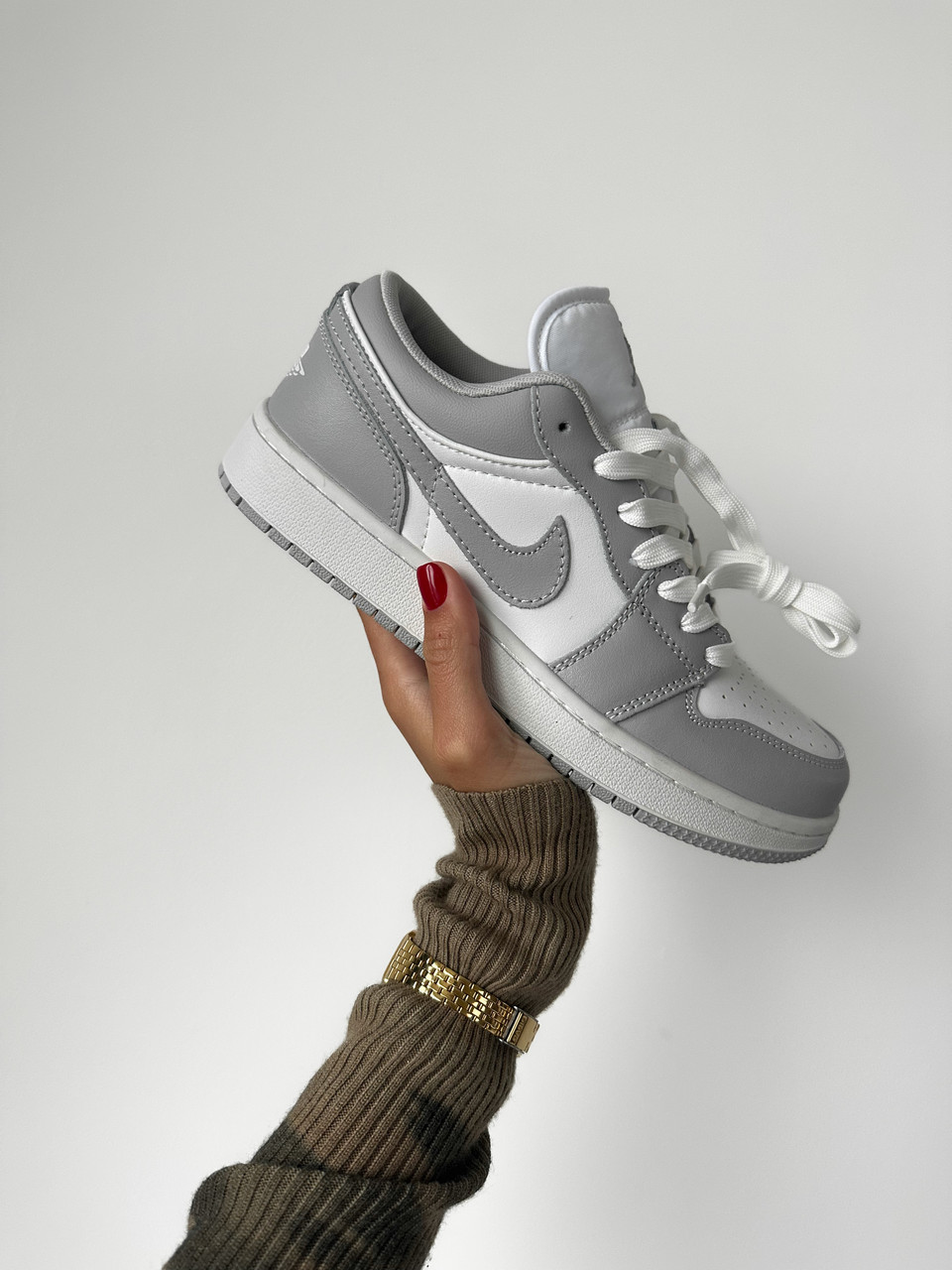 Кросівки найк Jordan Low Grey