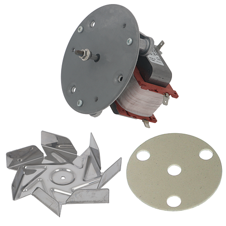 Мотор-вентилятор (55 Вт 220-240В) FIME L25R для печі Smeg, Modular, Piron, Roller-Grill та ін., фото 1