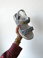 Сліпери сандалі Dior Slippers Logo White