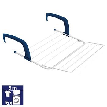 Навісна Сушарка для білизни домашня Casa Si Hot Plus White (CS92733H06) Австрія