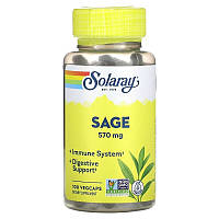 Органически выращенный шалфей (Organically Grown Sage) 285 мг 100 капсул