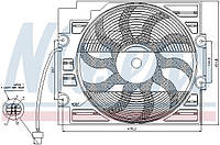 Вентилятор (комплект) BMW 5 (E39) 1995-2004 г.