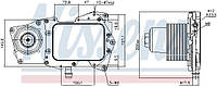 Масляный радиатор LAND ROVER RANGE ROVER (L322) 2002-2012 г.