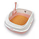 Лоток (туалет) для котів CAT IN BOX з лопаткою 48х38х20 см рожевий, фото 5
