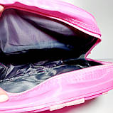 Рюкзак дитячий для дівчинки фрозен рожевий 813 з гаманцем, фото 5