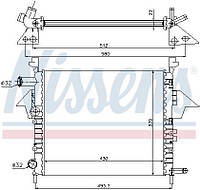 Радиатор RENAULT TWINGO (S06_) 1993-2012 г.