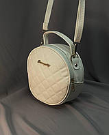 Сумка женская круглая небольшая, мини круглая сумочка с ремешком