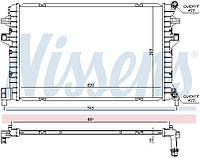 Радиатор AUDI Q3 (F3N) / SKODA YETI (5L) / SEAT LEON (5F1) 2009-2021 г.