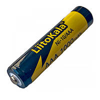 Аккумулятор LiitoKala Ni-10/AAA 1.2V AAA 1000mAh NiMH Rechargeable Battery, 5 штук в shrink, цена за shrink l