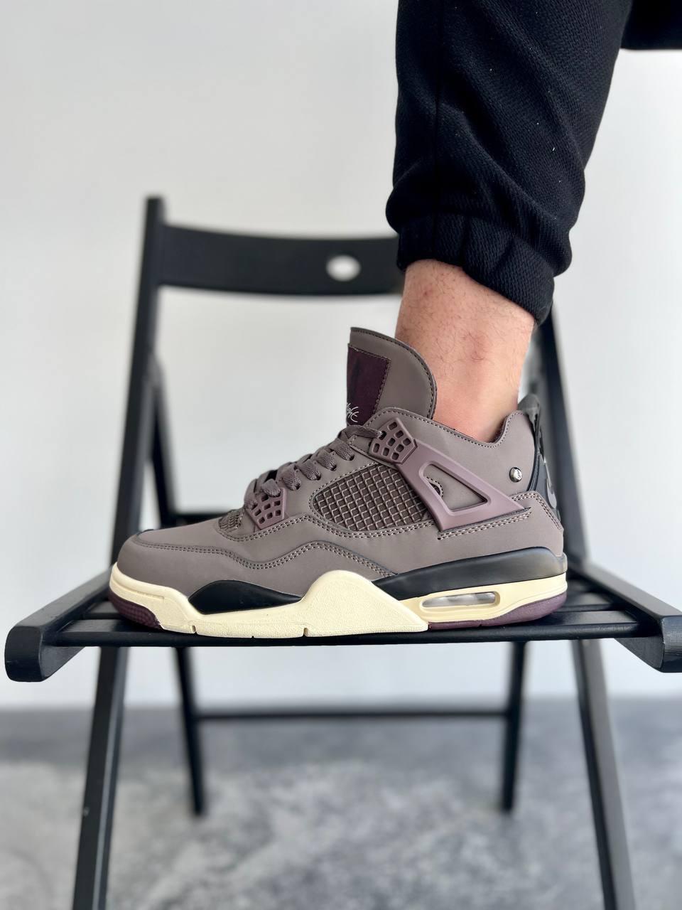 Чоловічі кросівки Nike Air JORDAN 4 RETRO A MA MANIERE VIOLET ORE, чоловічі кеди Найк Джордан. Чоловіче взуття