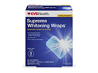 Отбеливающие полоски для зубов CVS Health Supreme Whitening Kit 1 пара (2 тона)