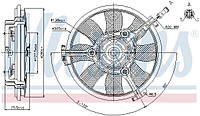 Вентилятор (комплект) AUDI A4 B5 (8D2) / AUDI A6 C5 (4B5) 1991-2005 г.