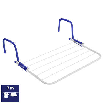 Навісна Сушарка для білизни домашня Casa Si Padua White (CS92728H15) Австрія