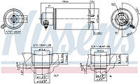 Осушитель кондиционера VW POLO (6N2) / VW GOLF (1H1) 1989-2009 г.