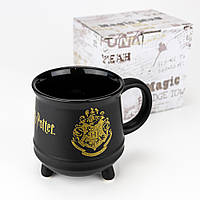 Кухоль Гаррі Поттер Котел з гербом Хогвартсу