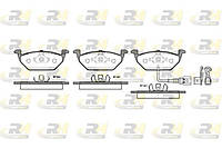 Тормозные колодки дисковые VW GOLF (1K1) / VW BORA (1J2) 1996-2019 г.