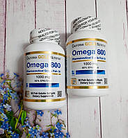 California Gold Nutrition, омега-800, риб ячий жир, 1000 мг, 90 капсул із риб ячого желатину