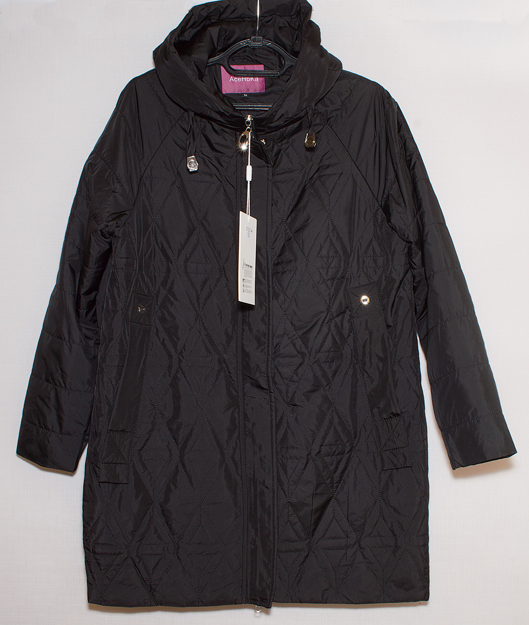 Куртка подовжена жіноча весна осінь 50,52,56,58,60