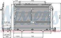 Радиатор кондиционера MERCEDES-BENZ CLK (C208) 1993-2003 г.