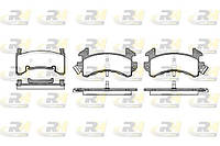 Гальмівні колодки дискові CHEVROLET S10 / CHEVROLET MALIBU 1969-2012 р.