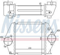 Интеркулер MAZDA 6 (GY) / MAZDA MPV (LW) 1999-2008 г.