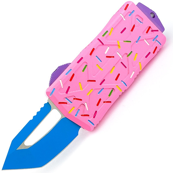 Ніж Microtech Exocet Donut Pink Tanto