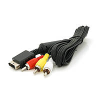 Композитный кабель AV для PlayStation PS2, 1.8м h