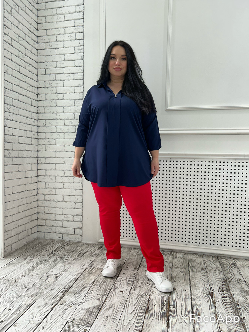 Сорочка Софі темно-синій