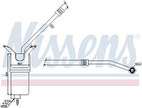 Осушитель кондиционера FORD MONDEO (B5Y) / JAGUAR X-TYPE (X400) 2000-2009 г.