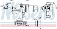 Осушитель кондиционера FORD C-MAX (DM2) / FORD FOCUS C-MAX (DM2) 2003-2013 г.