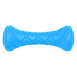 Іграшка для собак PitchDog - гантель для апортировки, довжина 19 см, діаметр 7 см БЛАКИТНА Collar, фото 2