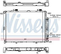 Радиатор MERCEDES-BENZ E-CLASS (VF210) / MERCEDES-BENZ E-CLASS T-Model (S210) 1995-2003 г.