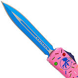Ніж Microtech Dessert Warrior Ultratech Donut Pink Dagger, фото 4