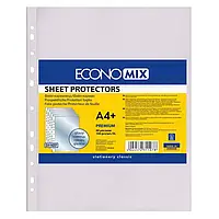 Прозрачные файлы для документов А4+ 40мкм. "Economix" 100шт