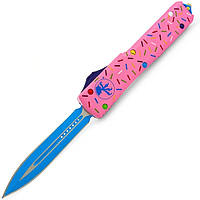 Ніж Microtech Dessert Warrior Ultratech Donut Pink Dagger