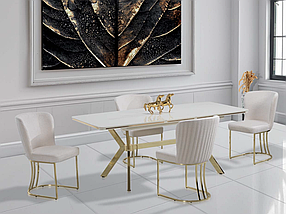 Стіл розкладний обідній розкладний 160(200)х90х78 Мілан, фото 3