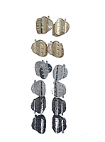 Міні крабік металевий полуничка