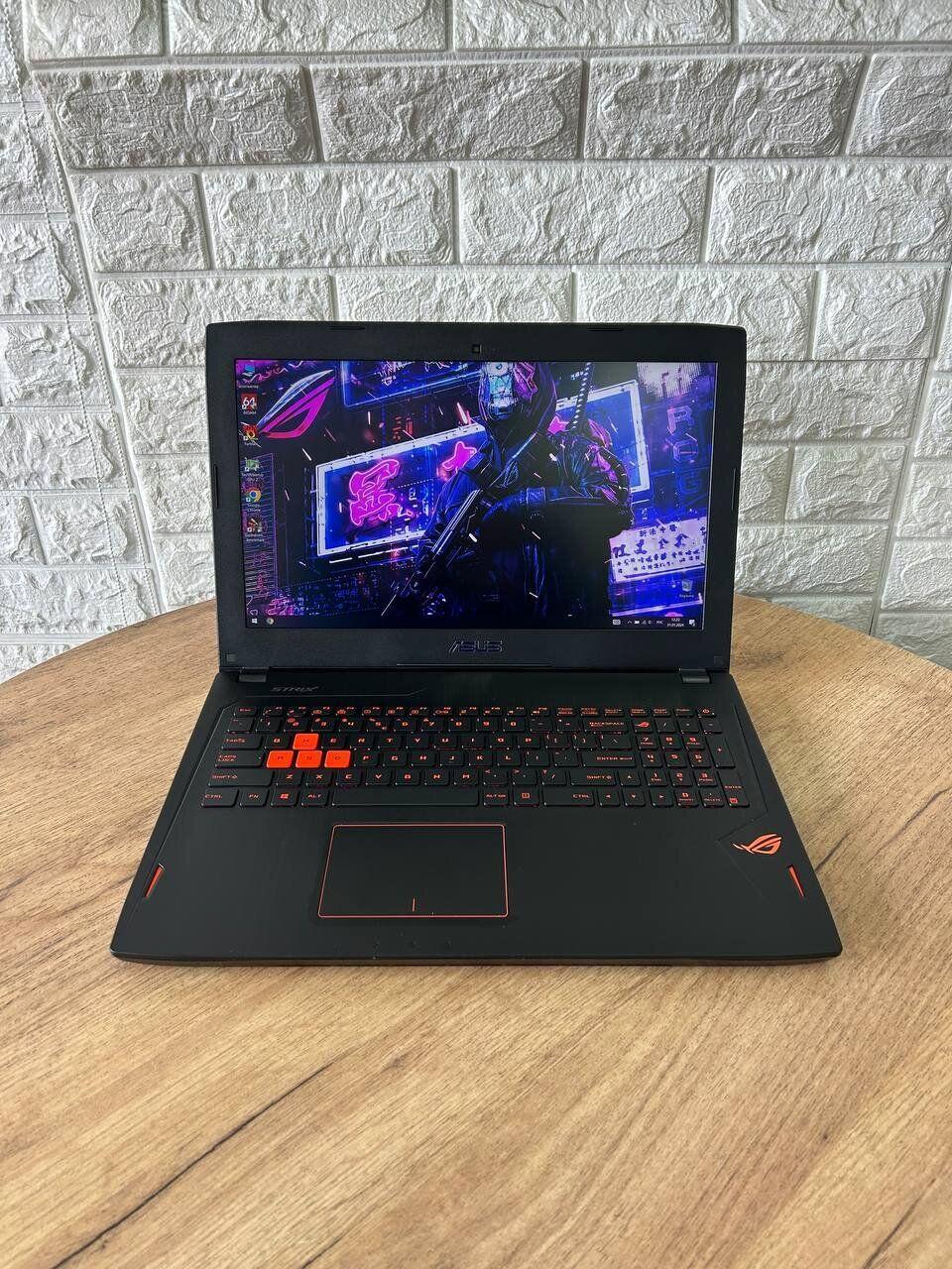 Б/в Ігровий ноутбук Asus ROG Strix GL502VT 15.6" 1920x1080| i7-6700HQ| 16GB RAM| 256GB SSD| GTX 970M 3GB