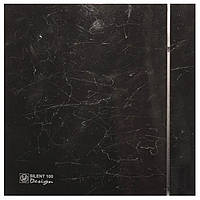 Вытяжной вентилятор Soler&Palau Silent-100 CZ Marble Black Design-4C