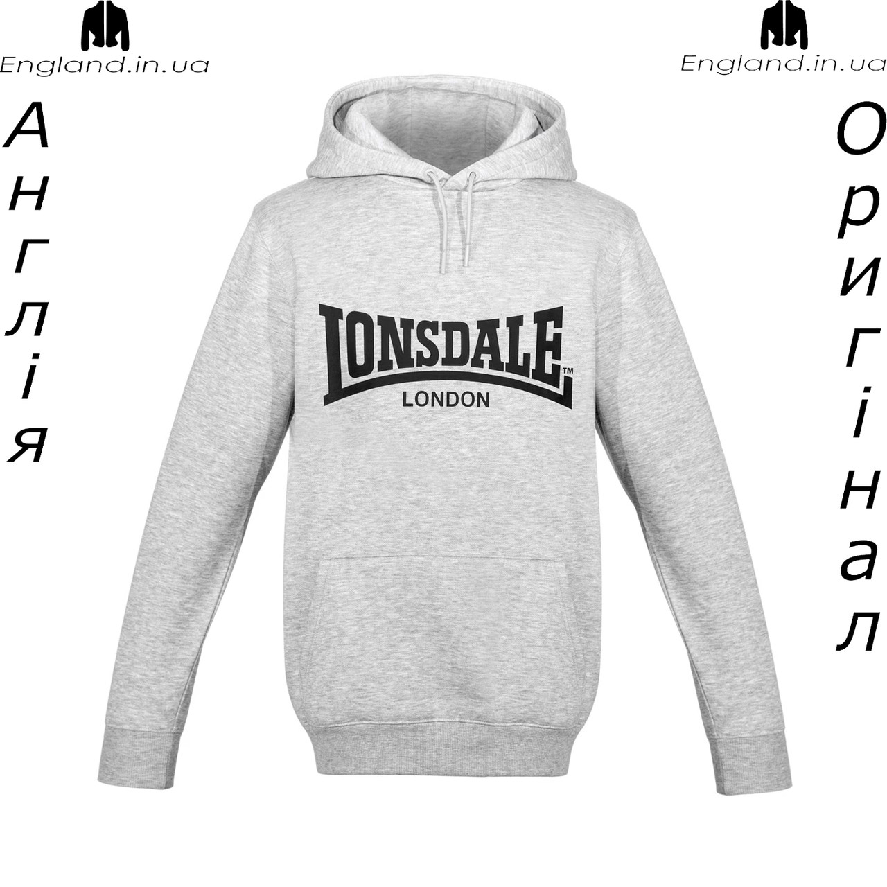 Розмір S (наш 46й) - Кофта худі чоловіча Lonsdale (Лонсдейл) з Англії