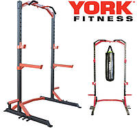 Стойка для штанги York Fitness ASPIRE 510 для приседаний и жима лежа /Вага до 150 кг.