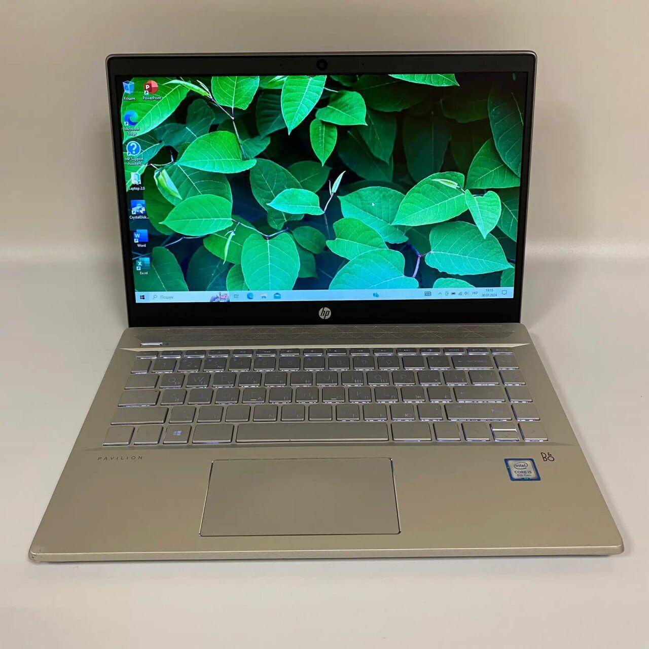 Б/в Ноутбук HP Pavilion 14-ce 14" 1920x1080| Core i5-8250U| 16 GB RAM| 256 GB SSD| UHD 620