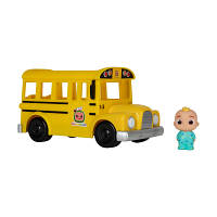 Развивающая игрушка CoComelon Feature Vehicle Желтый Школьный Автобус со звуком (CMW0015) i