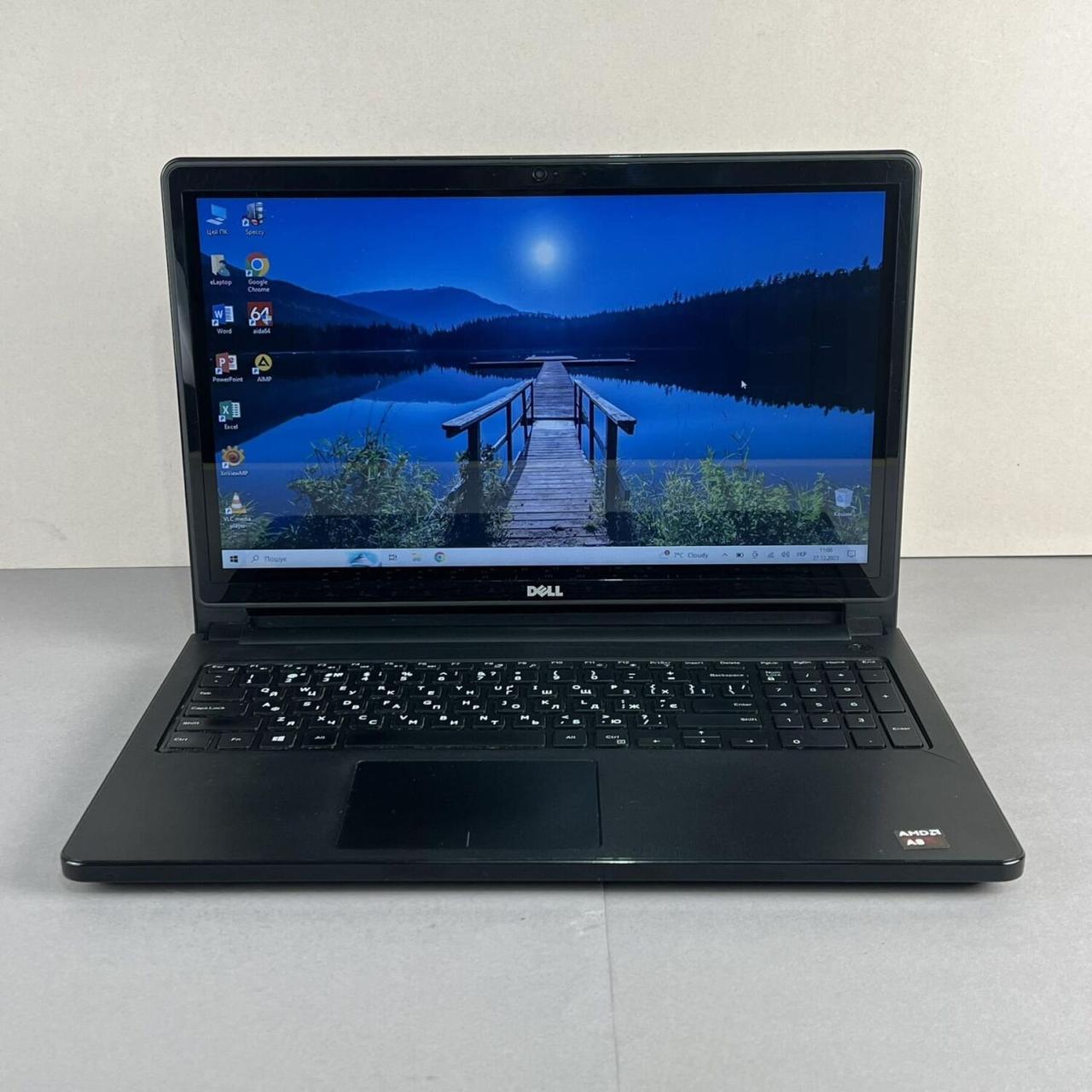 Б/в Ноутбук Dell Inspiron 15 5555 15.6" 1366x768| AMD A8-7410| 8 GB RAM| 128 GB SSD| Radeon R5
